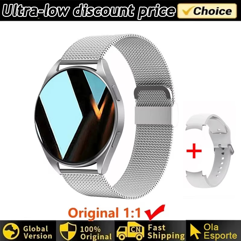 2024 New Bluetooth Call Smart Watch 7 Pro Heart Rate Custom Dials Sport Men Woman Smarthwhatch Health Monitor Smartwatch for Man