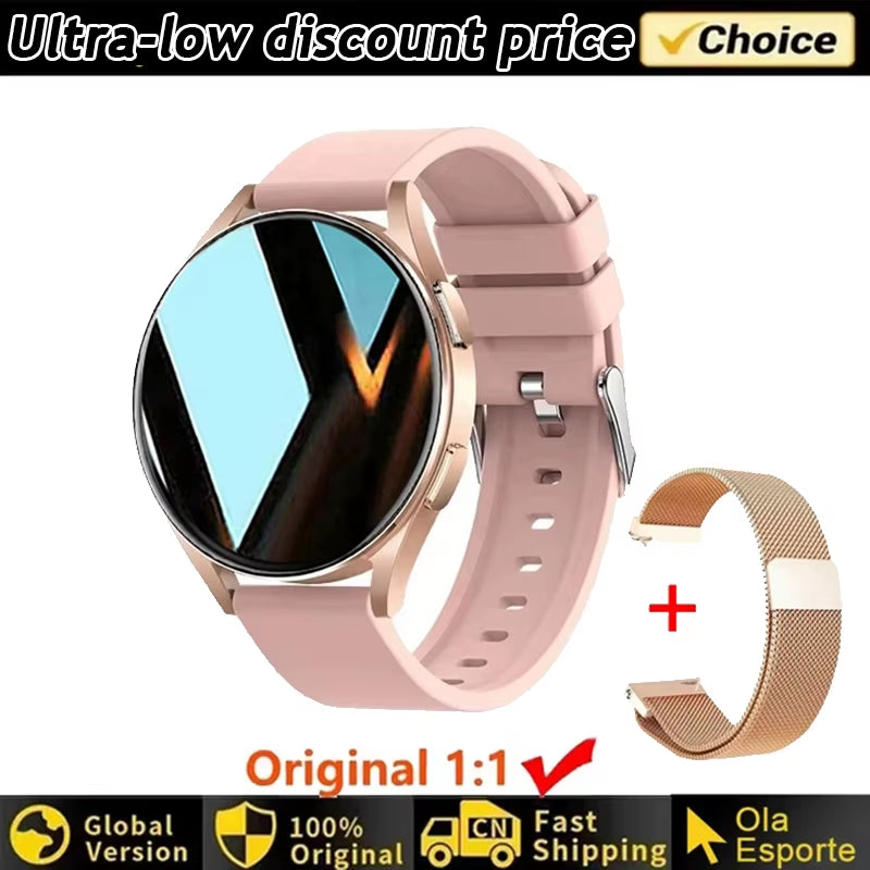 2024 New Bluetooth Call Smart Watch 7 Pro Heart Rate Custom Dials Sport Men Woman Smarthwhatch Health Monitor Smartwatch for Man