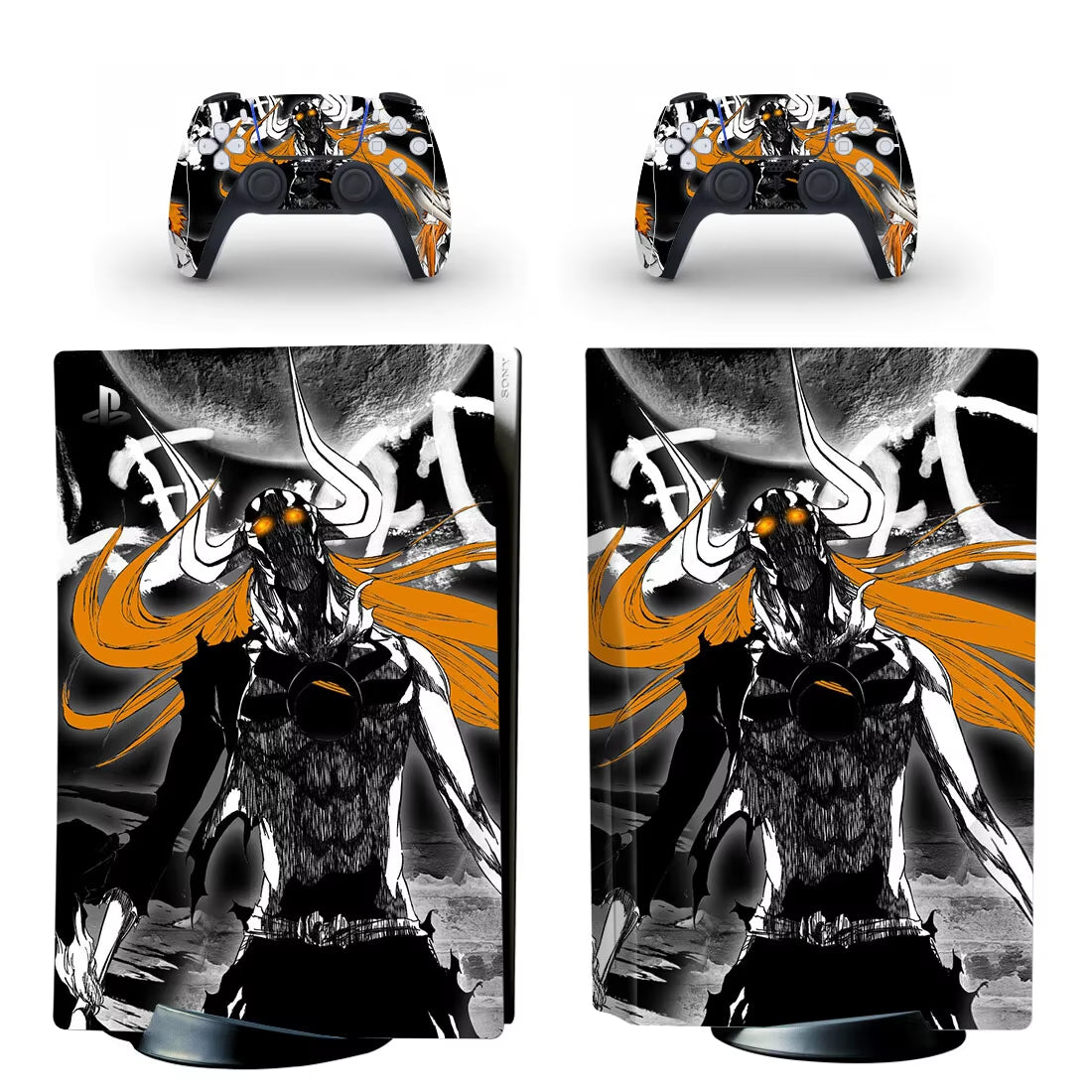 Anime Bleach PS5 Disc Skin Sticker Protector Decal Cover for Console Controller PS5 Disk Skin Sticker Vinyl