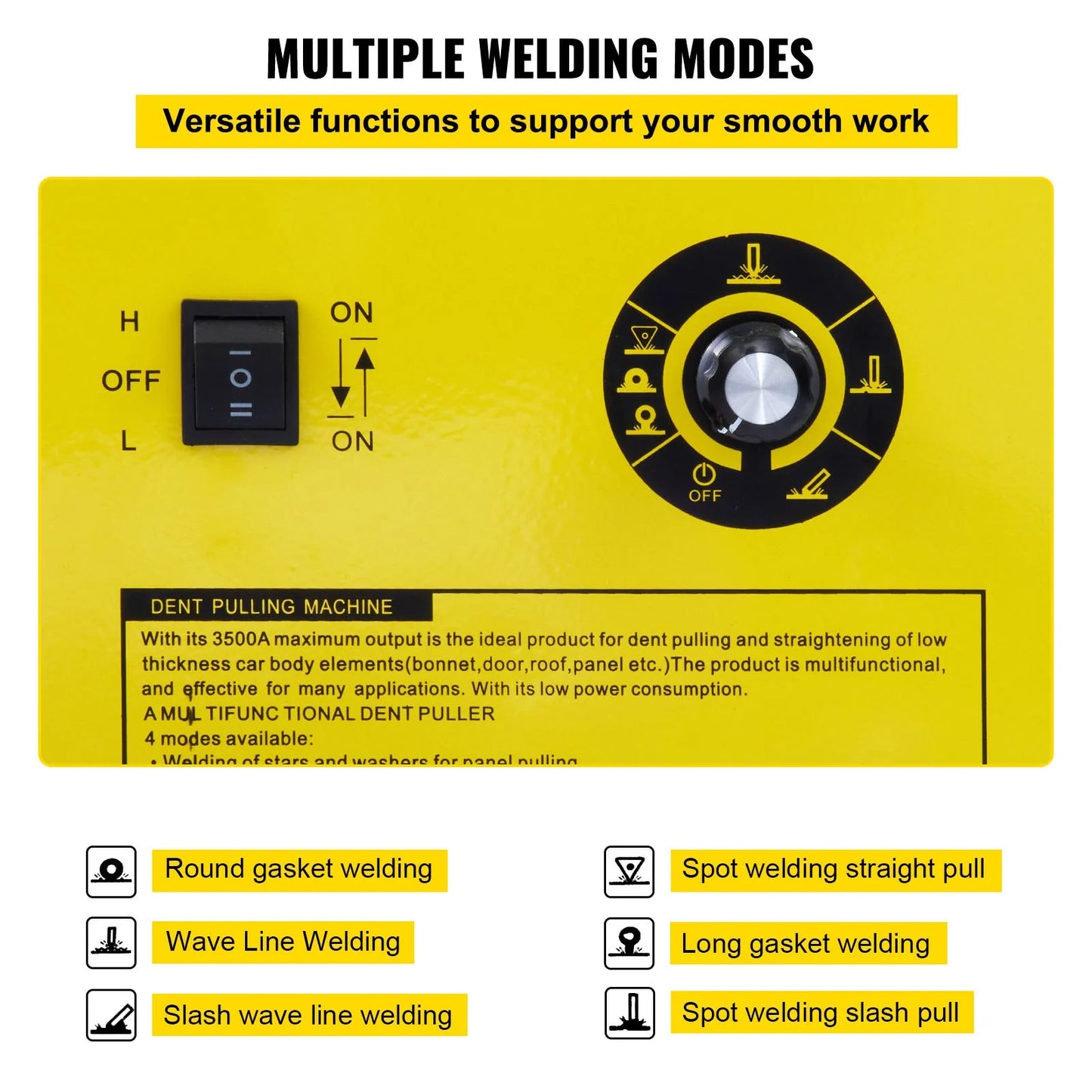 VEVOR SG-7500 Dent Pulling Machine Removal System Station