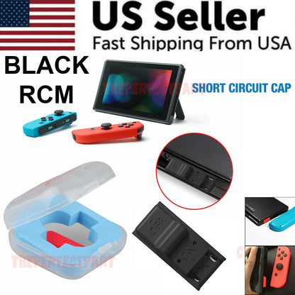 BLACK RCM Tool Clip Short Circuit Jig for Nintendo Switch Loader Recovery Mode