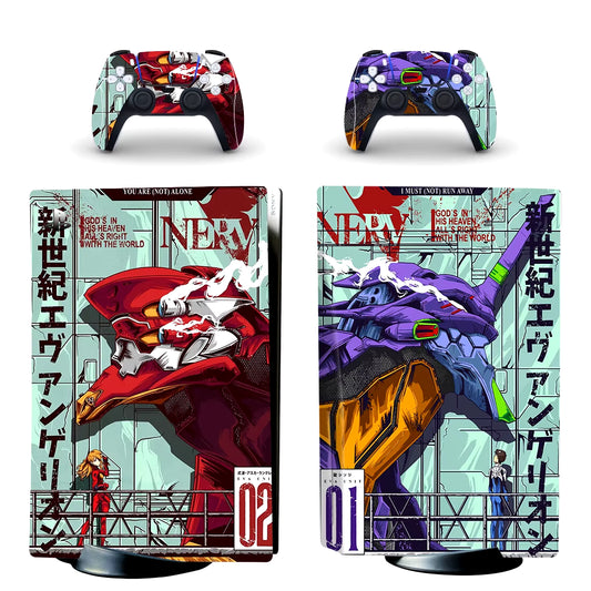 New Anime PS5 Disc Skin Sticker Decal Cover for Console Controller PS5 Disk Skin Sticker Vinyl