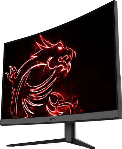 31.5" Curved FHD (1920X1080) HDMI DP 165Hz 1Ms Freesync LCD Gaming Monitor - Optix G32C4W