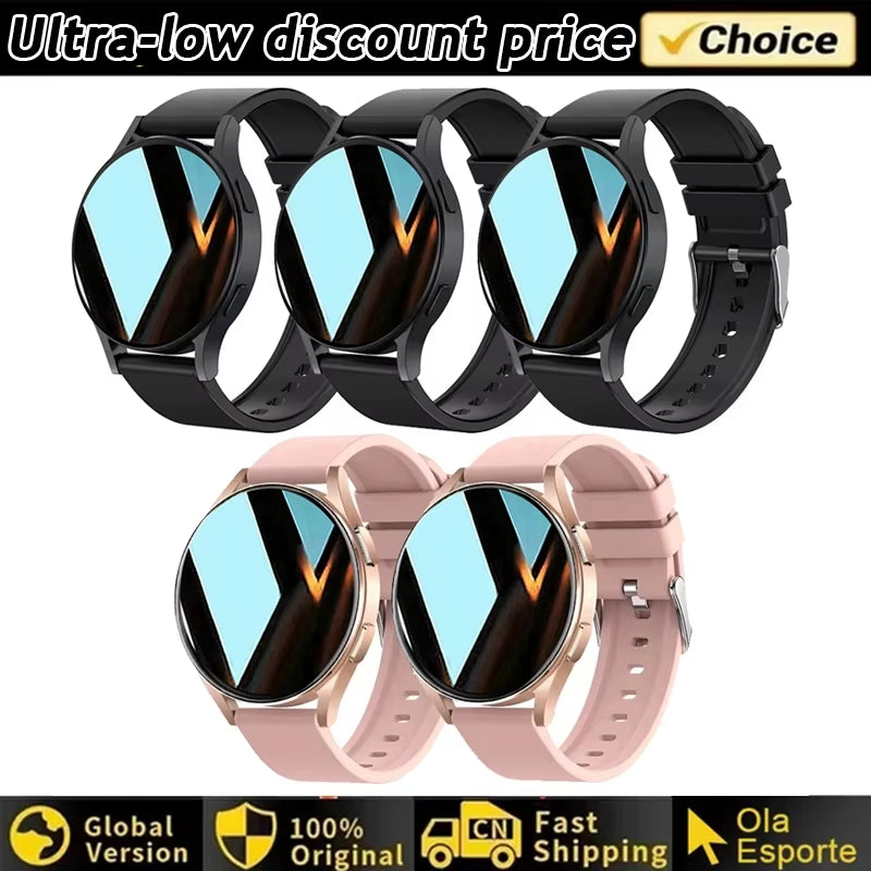 2024 New Bluetooth Call Smart Watch 7 Pro Heart Rate Custom Dials Sport Men Woman Smarthwhatch Health Monitor Smartwatch for Man