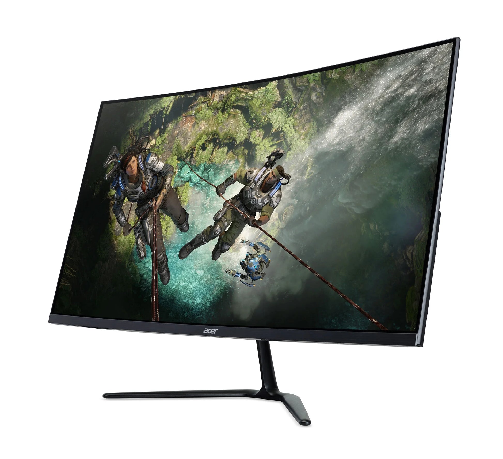 Nitro 31.5" Curved Full HD (1920 X 1080) 180Hz Gaming Monitor, Black, ED320QR S3Biipx