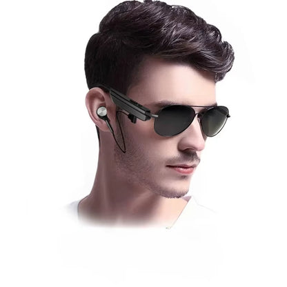 Smart Glasses Metal Frame Sunglasses Bluetooth Earphones Smart Bluetooth Sunglasses Bluetooth 5.0