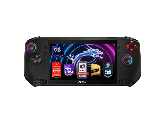 Claw 7" 120Hz Gaming Handheld - Intel Core Ultra 5 16GB LPDDR5 512GB SSD Black (2024)