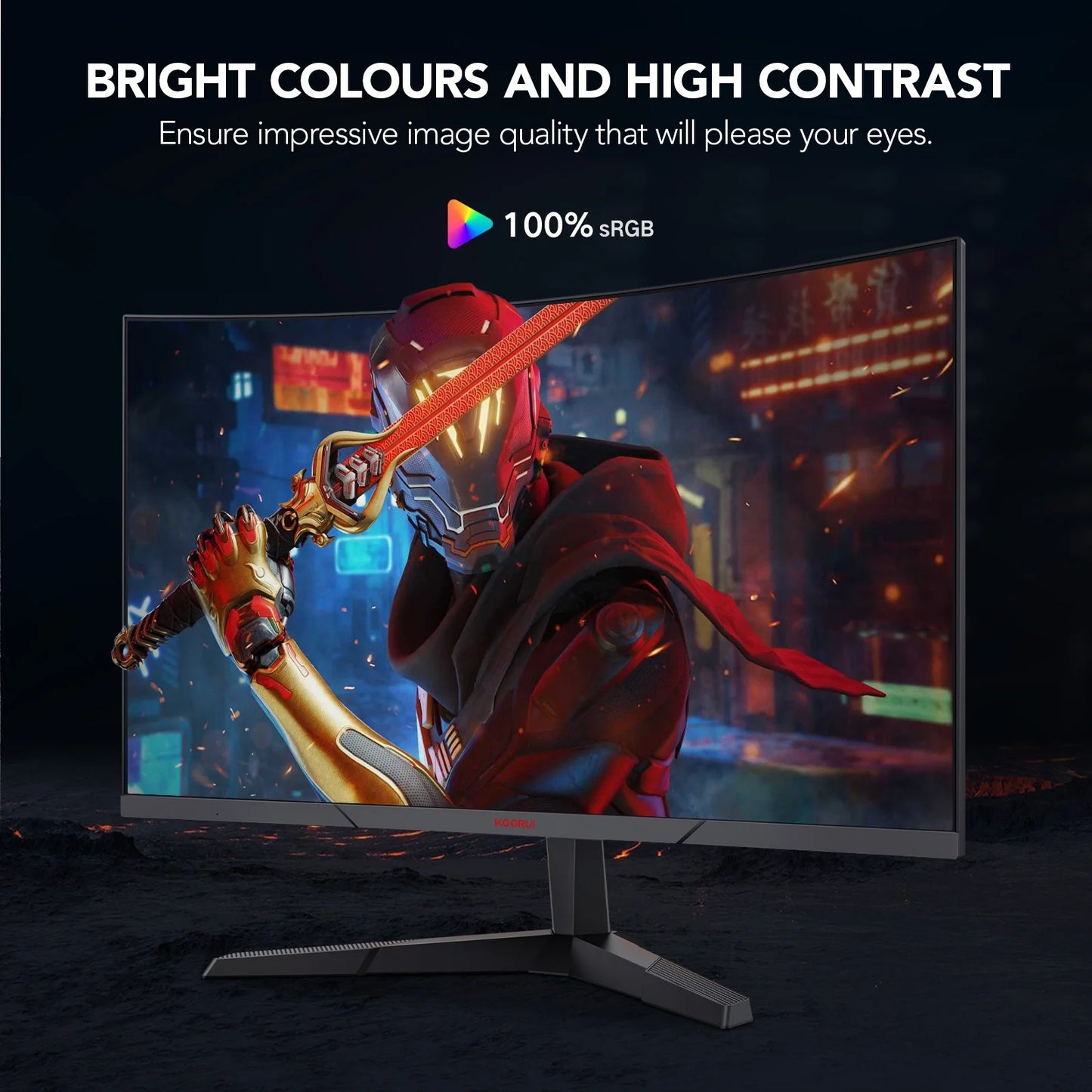 27 Inch Curved Gaming Monitor, 165Hz FHD Computer Monitors, 100% Srgb,Adaptive Sync,27E6C