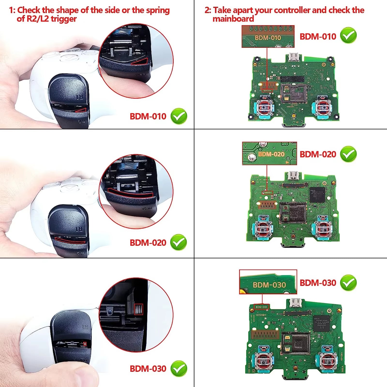 Remappable RISE 4.0 Remap Kit, Upgrade Board &Redesigned Back Shell & 4 Back Buttons for Ps5 Controller BDM-010&020&030&040&050