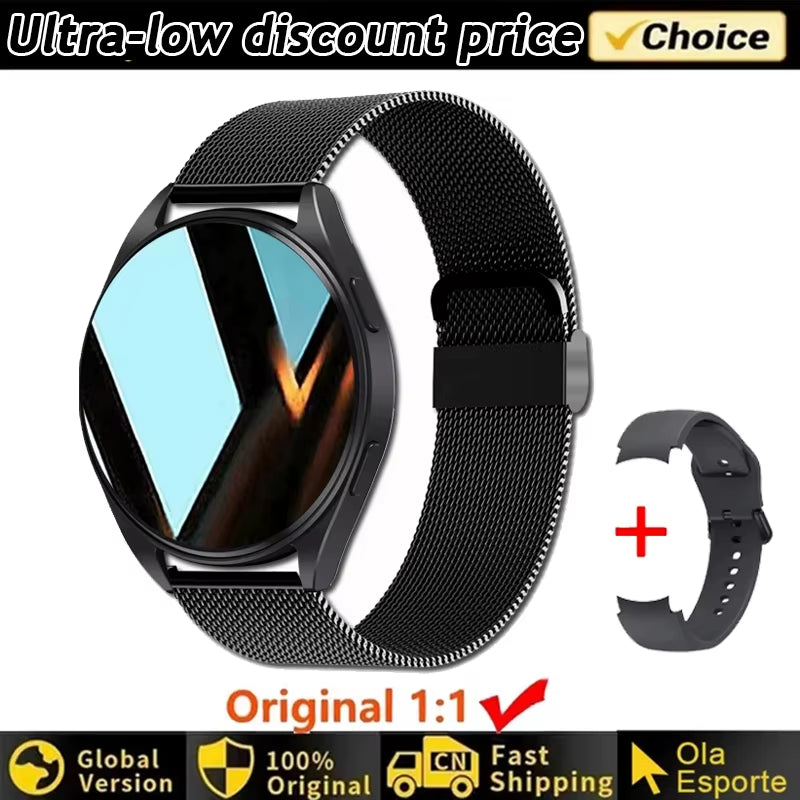 2024 New Bluetooth Call Smart Watch 7 Pro Heart Rate Custom Dials Sport Men Woman Smarthwhatch Health Monitor Smartwatch for Man