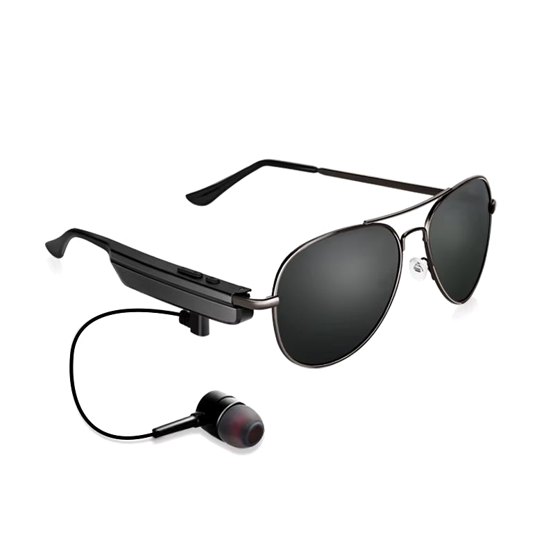 Smart Glasses Metal Frame Sunglasses Bluetooth Earphones Smart Bluetooth Sunglasses Bluetooth 5.0